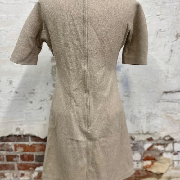 c. 1950s-1960s Embroidered Union-Made Wool Dress by Stacy Ames - Picture 6 of 9